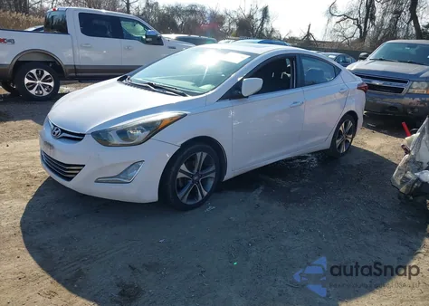 2015 Hyundai Elantra Sport из США, поврежденный, VIN KMHDH4AH0FU229748